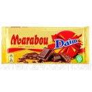 Швейцарський молочний шоколад із мигдалевою карамеллю Marabou Daim 200 г