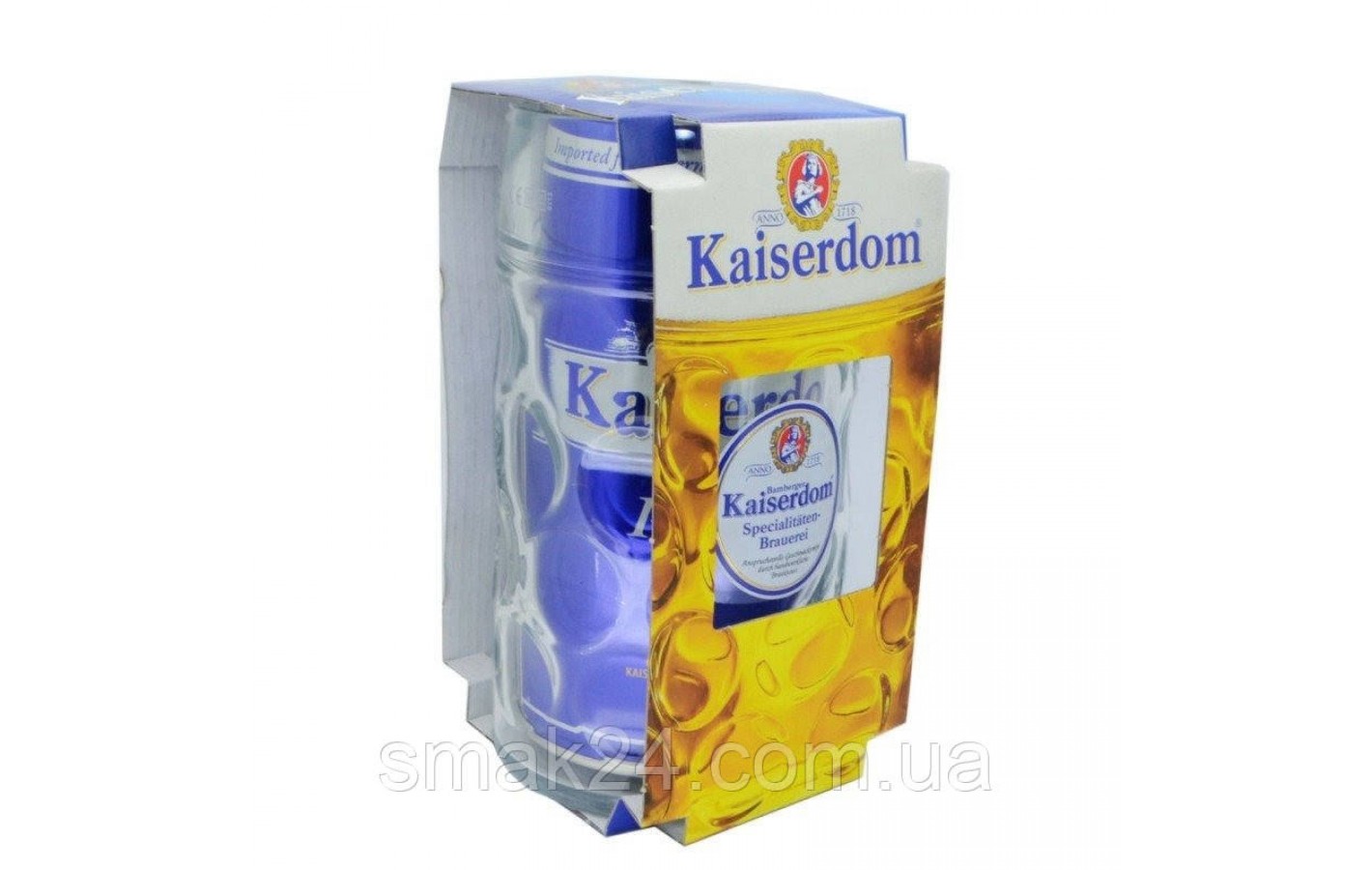 Пиво светлое пшеничное Kaiserdom Pils Premium 4,7%, 1л+ кружка, Германия