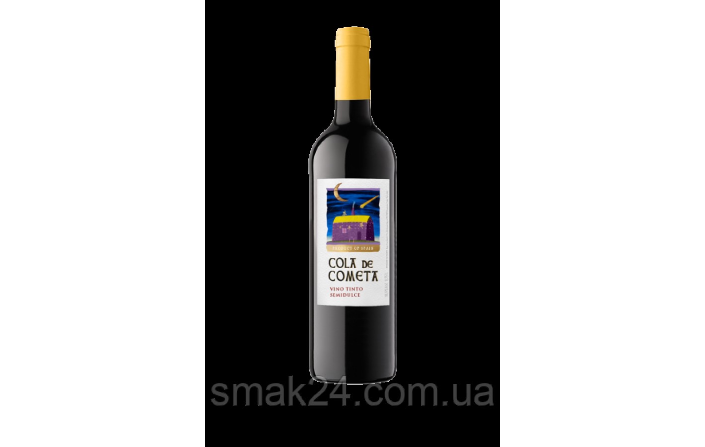 Вино червоне напівсолодке Cola de Cometa 0.75 л 10.5% Іспанія