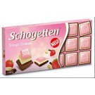 Шоколад Schogetten Trilogia Strawberry ( Трилогія полуниця), Німеччина, 100 г