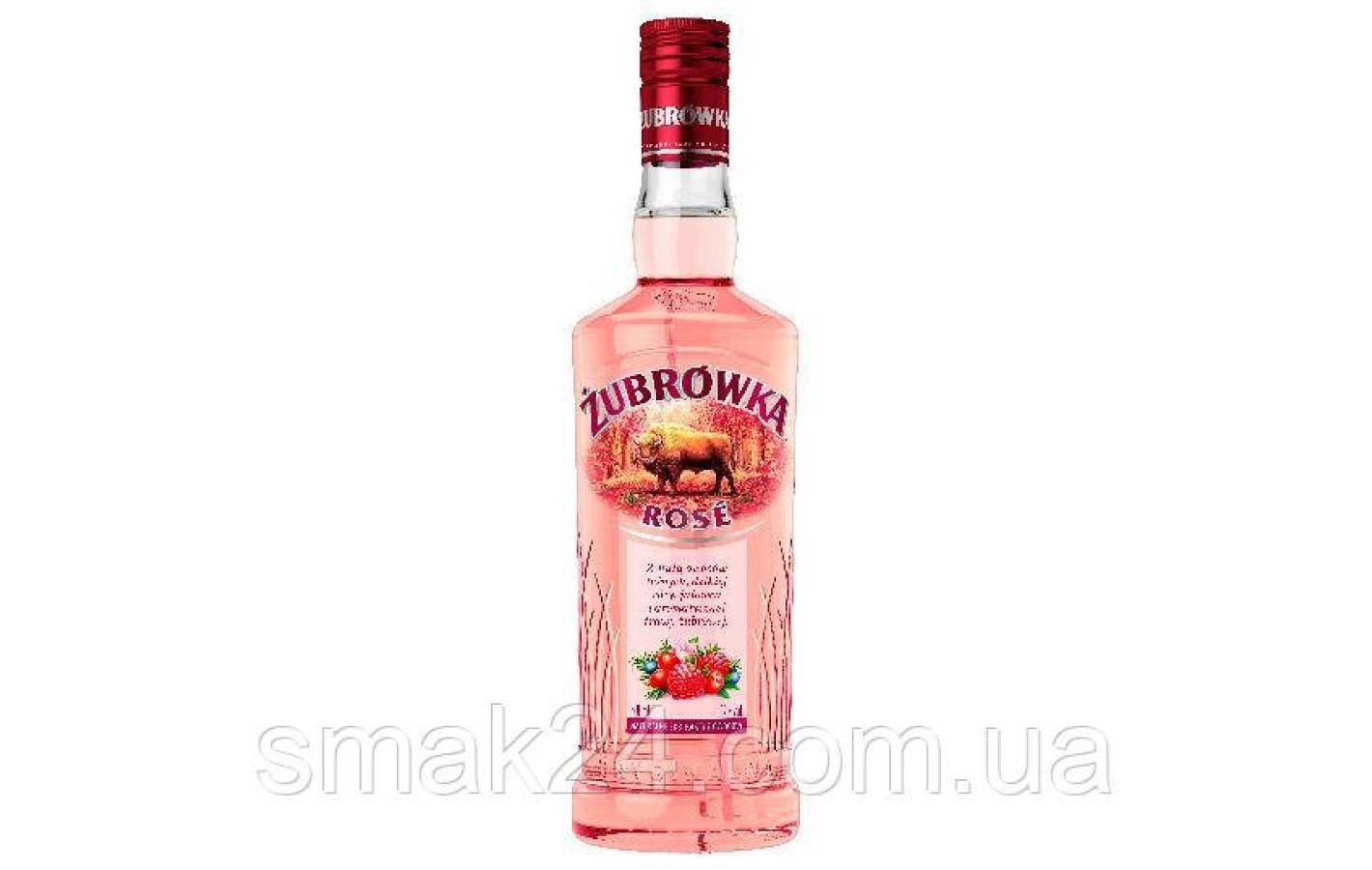 Водка (Настойка) ROSE Зубровка 0.5л Польша