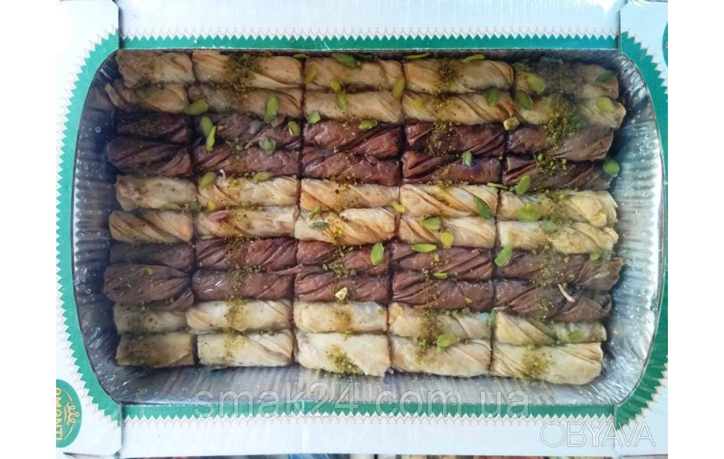 Пахула з какао, волоським горіхом і фісташками 