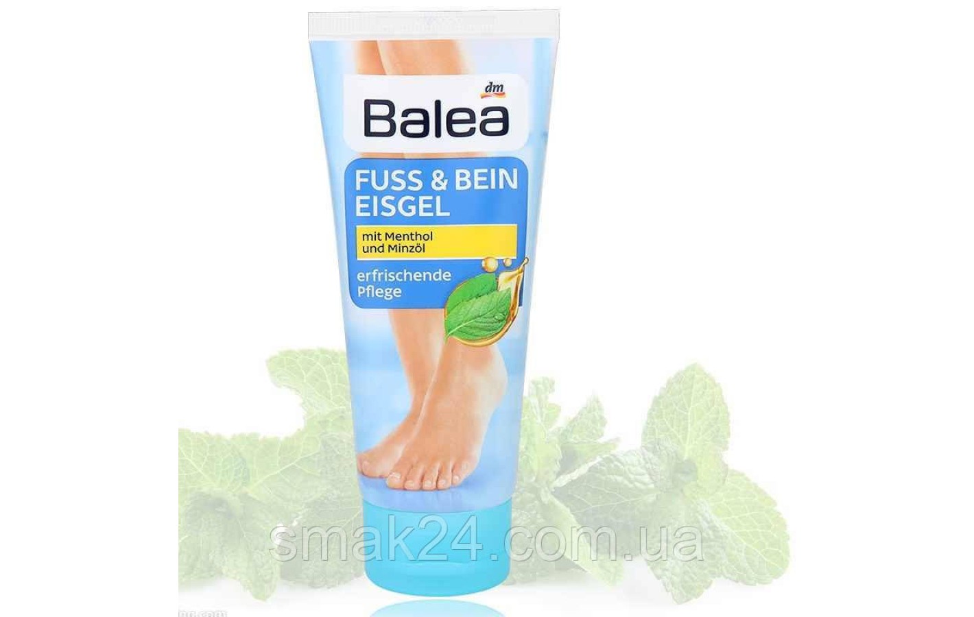 Охолоджуючий гель для ніг Balea Fuss Bein Eisgel 100ml Німеччина