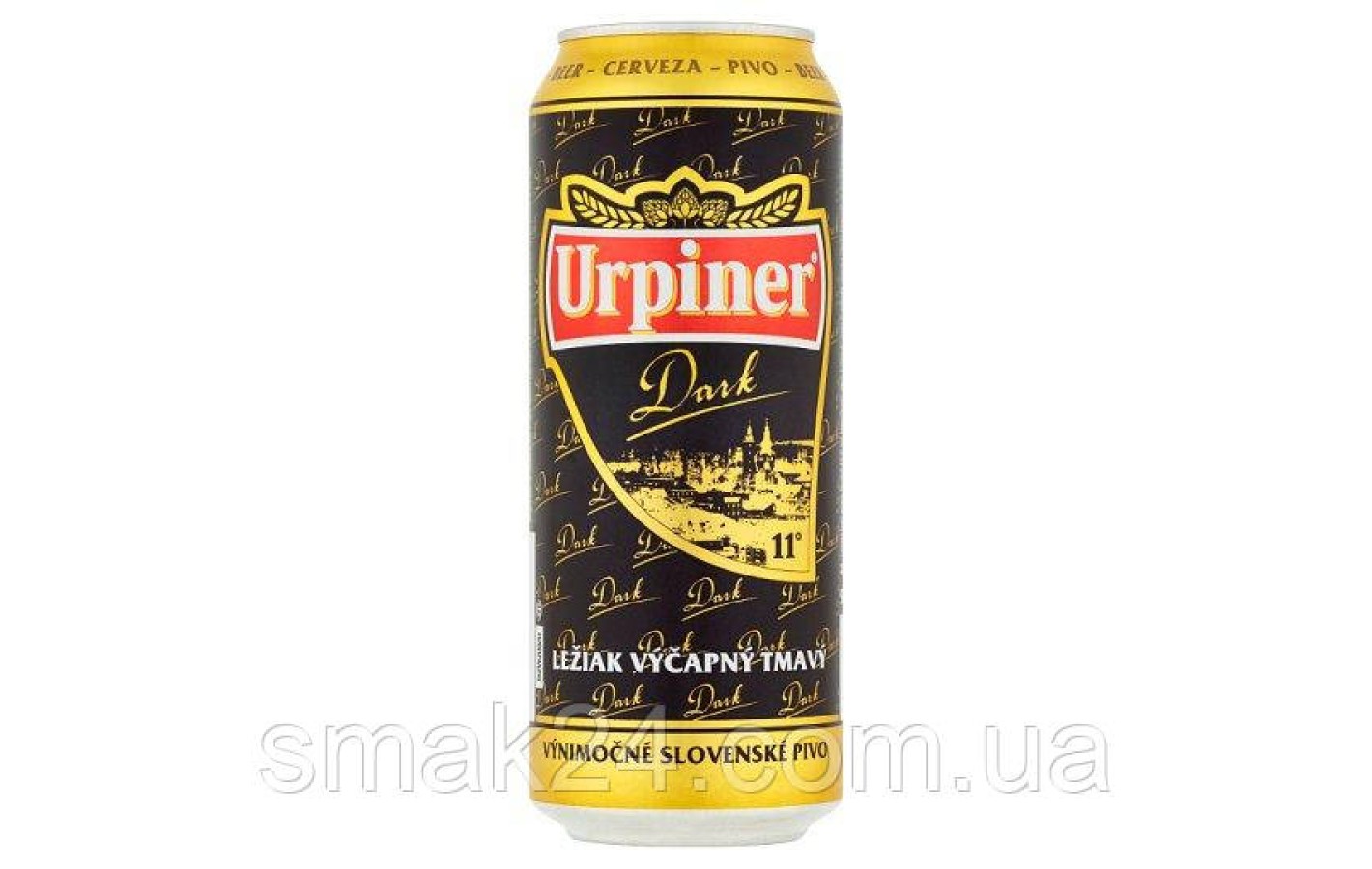 Пивотемное Urpiner Dark 4.5 % 0.5 l ж\б Словакия