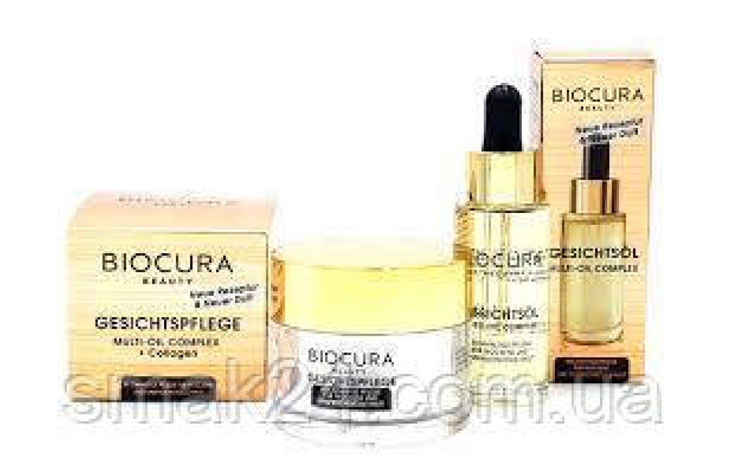 Мультикомплекс для ухода за кожей лица, шеи и декольте Biocura beauty Gesichtspflege Германия