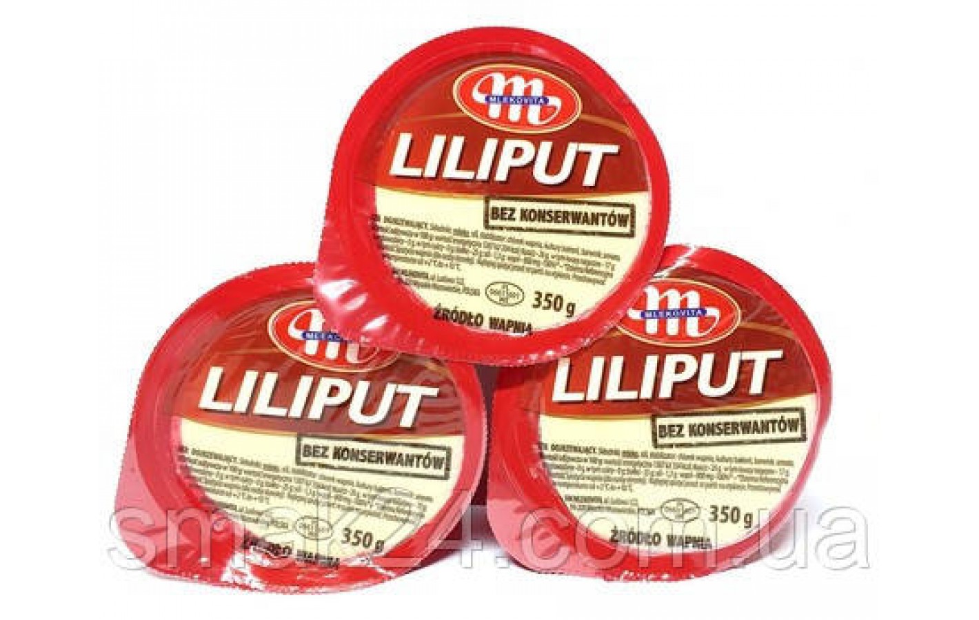 Сир Liliput Mlekovita 350 г Польща