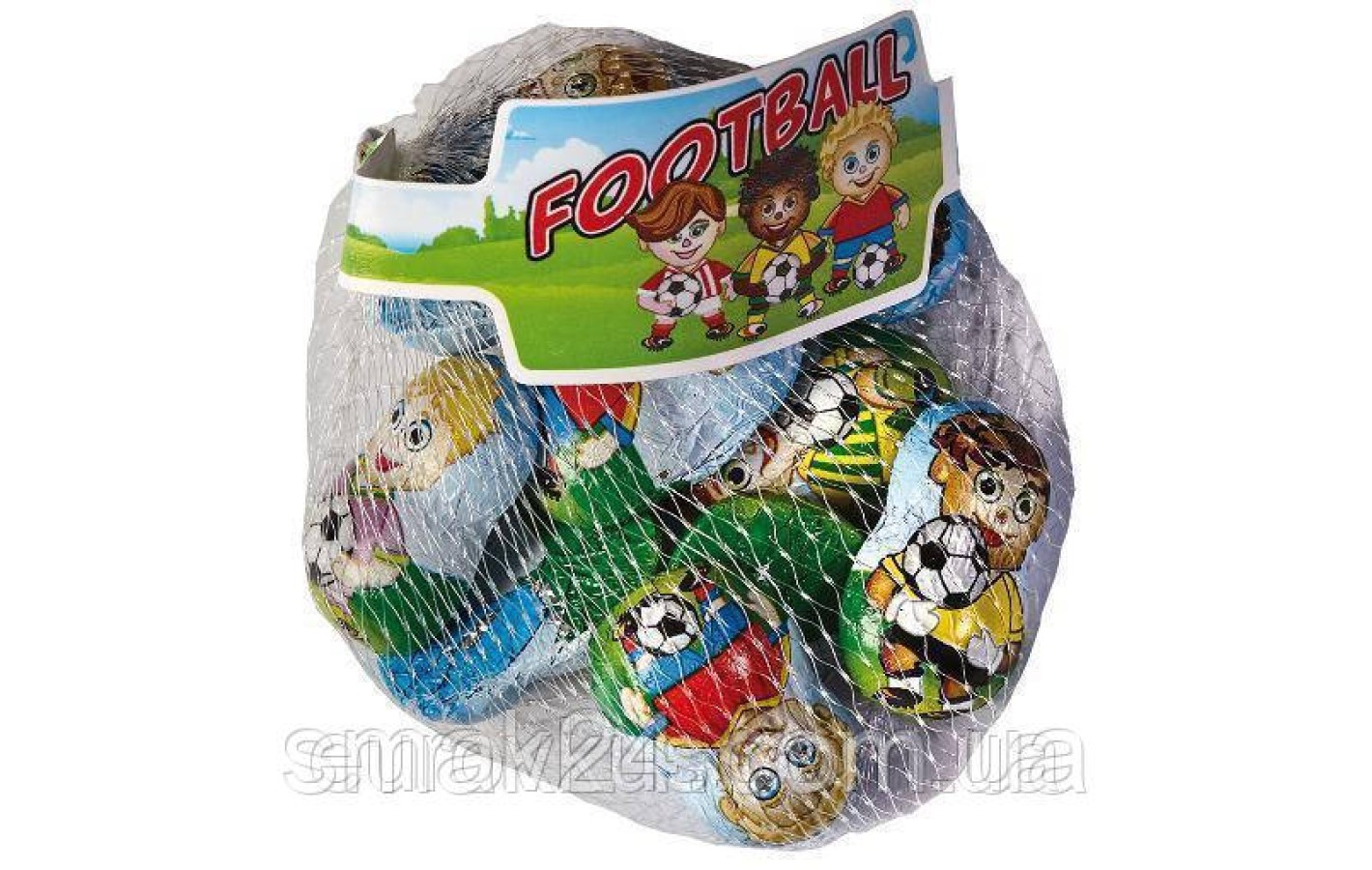 Шоколад молочний Футболісти Football Laika 100г Італія