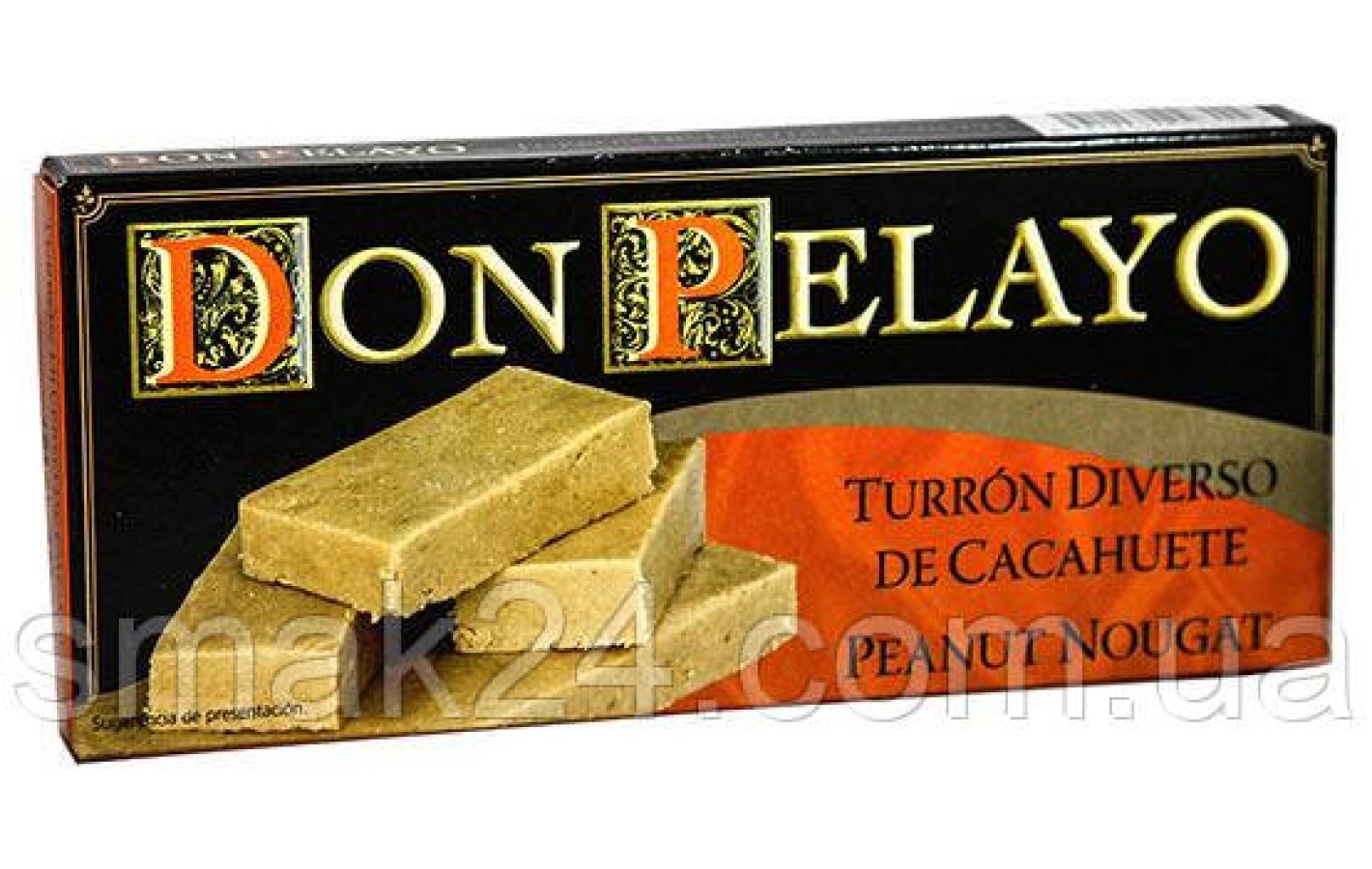 Туррон арахисовый мягкий Don Pelayo Испания 200г