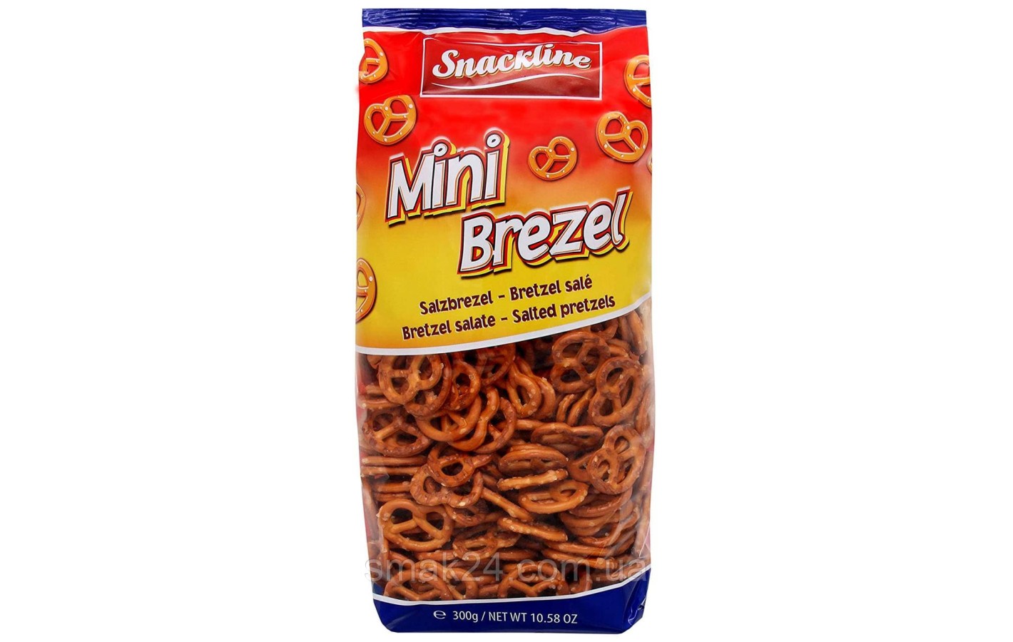 Міні-Кренделя солоні Snackline Mini Brezel 300 г Австрія