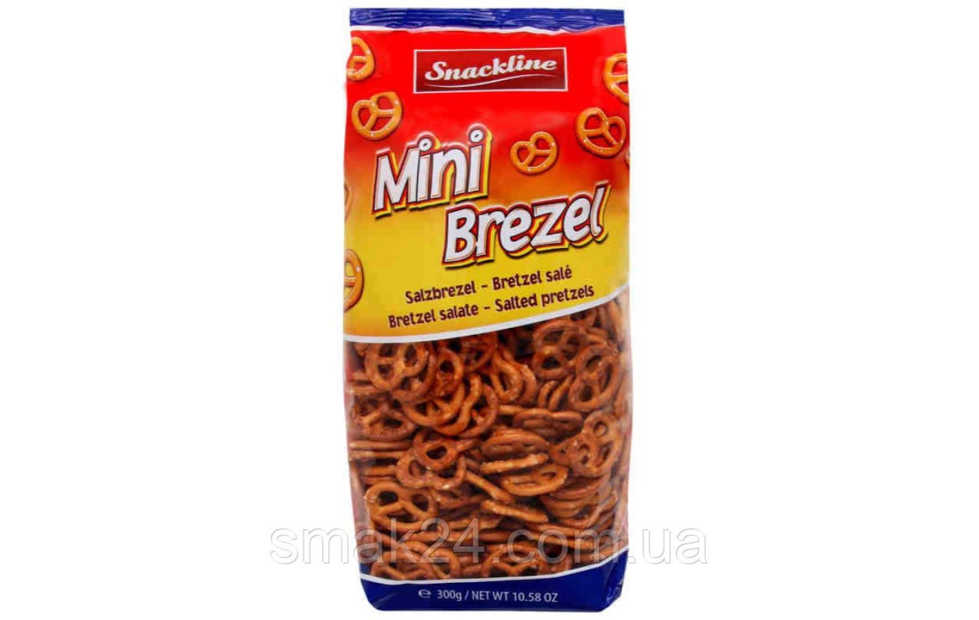 Міні-Кренделя солоні Snackline Mini Brezel 300 г Австрія