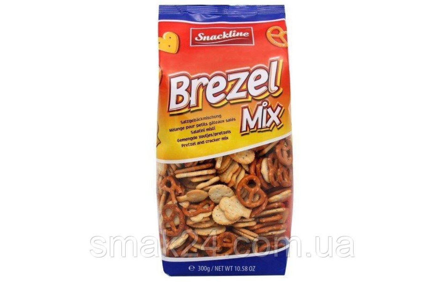 Мінікранделі солоні Мікс Snackline Brezel Mix 300 г Австрія