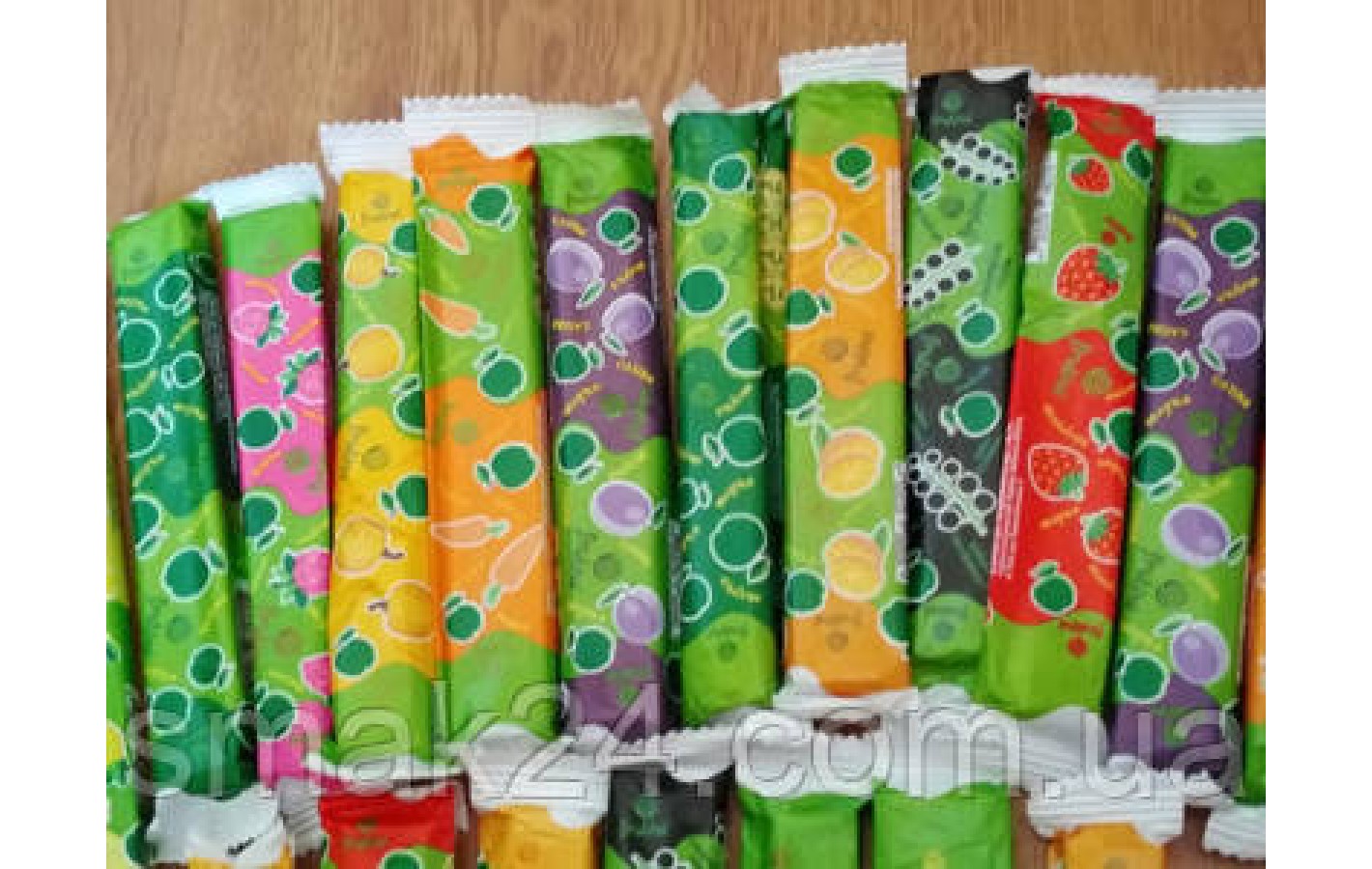 Конфета-пастила Frutini ассорти, (20гх25шт/упак) 500г