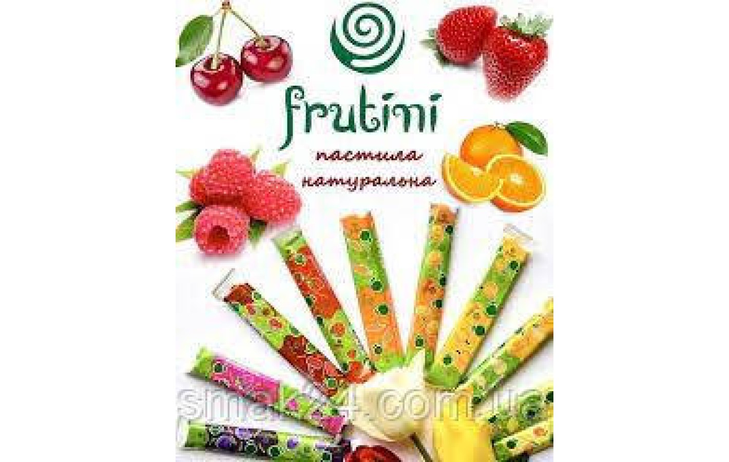 Конфета-пастила Frutini ассорти, (20гх25шт/упак) 500г
