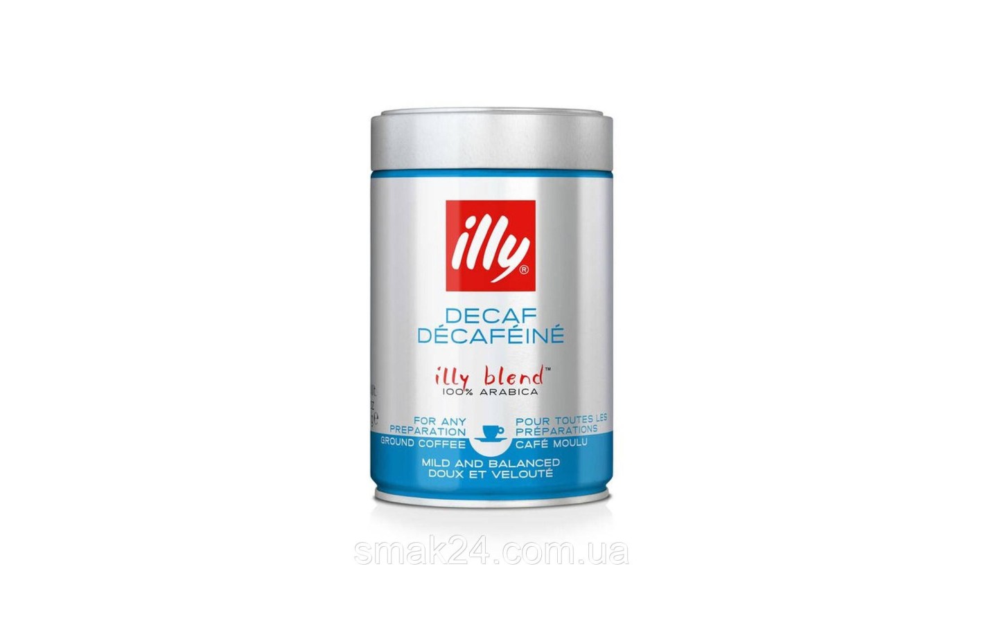 Кофе в зернах illy Decaf без кофеина 250г Италия