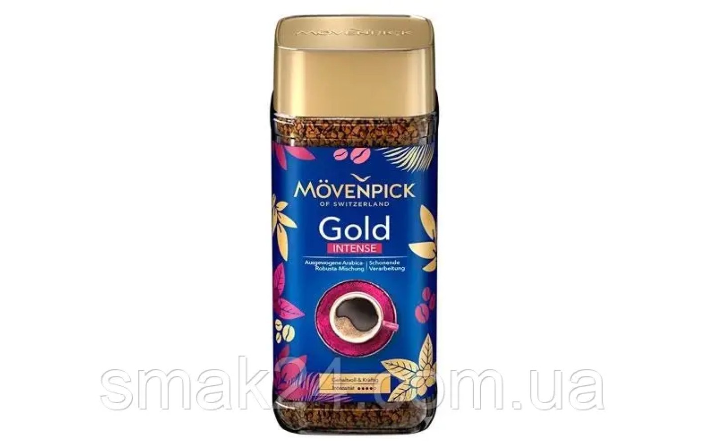 Кава розчинна Movendick GOLD Intense 200 г Німеччина