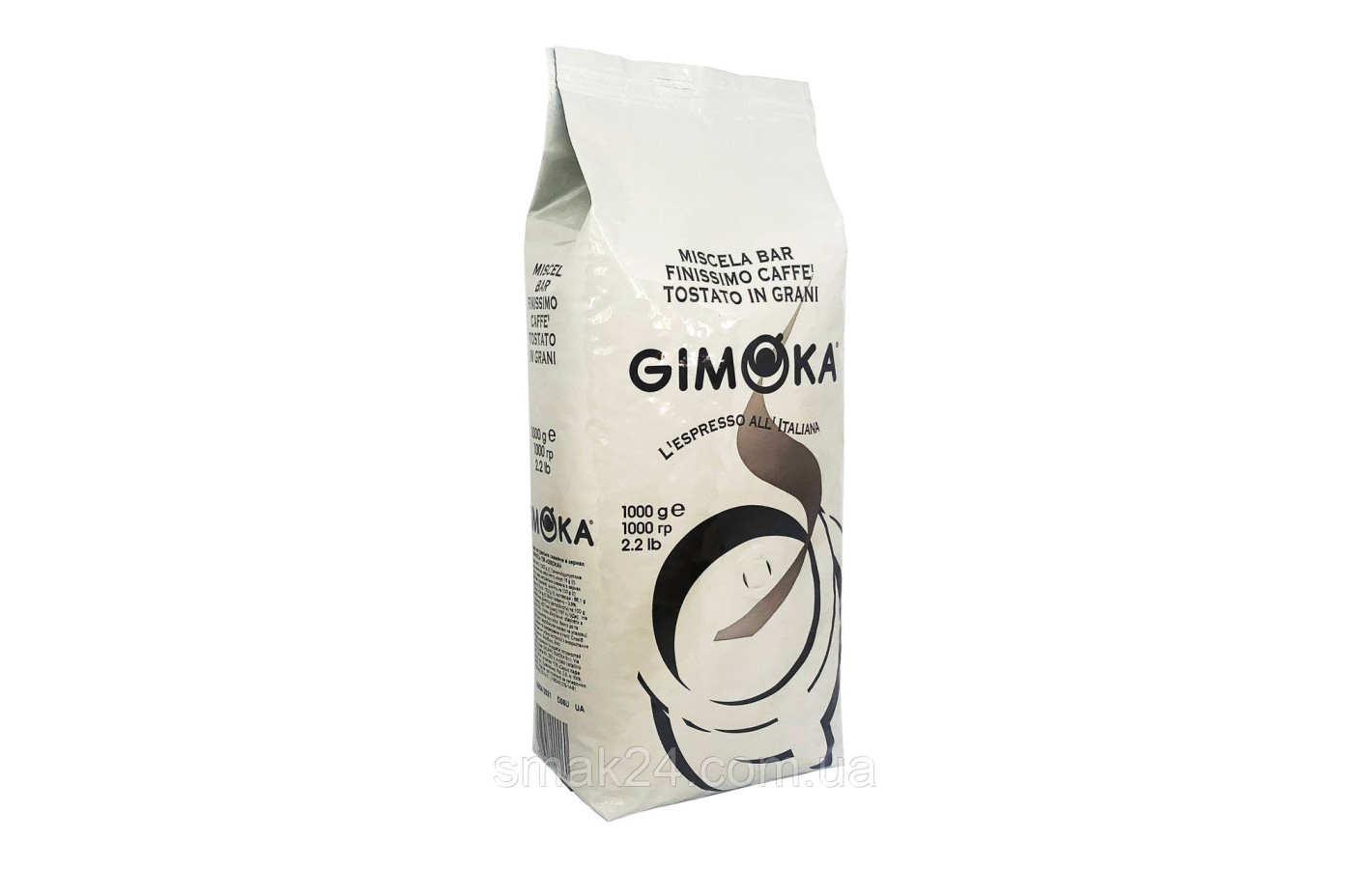 Кава в зернах Gimoka BIANCO 1 кг Італія