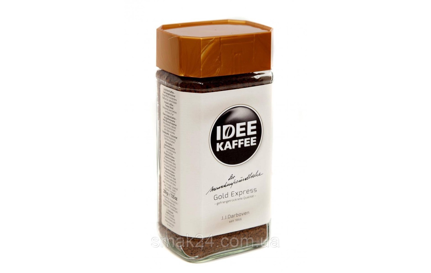 Кофе растворимый Idee Caffe Gold Express J. J. Darboven 100 % арабика 200г Германия