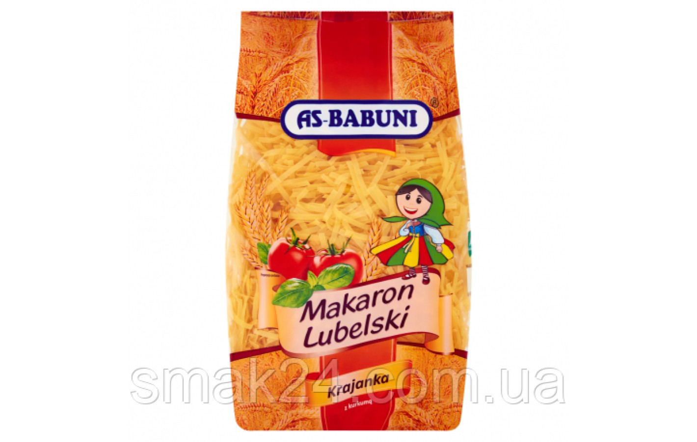 Макаронные изделия с куркумой Лапша AS Babuni Krajanka 1 кг Польша