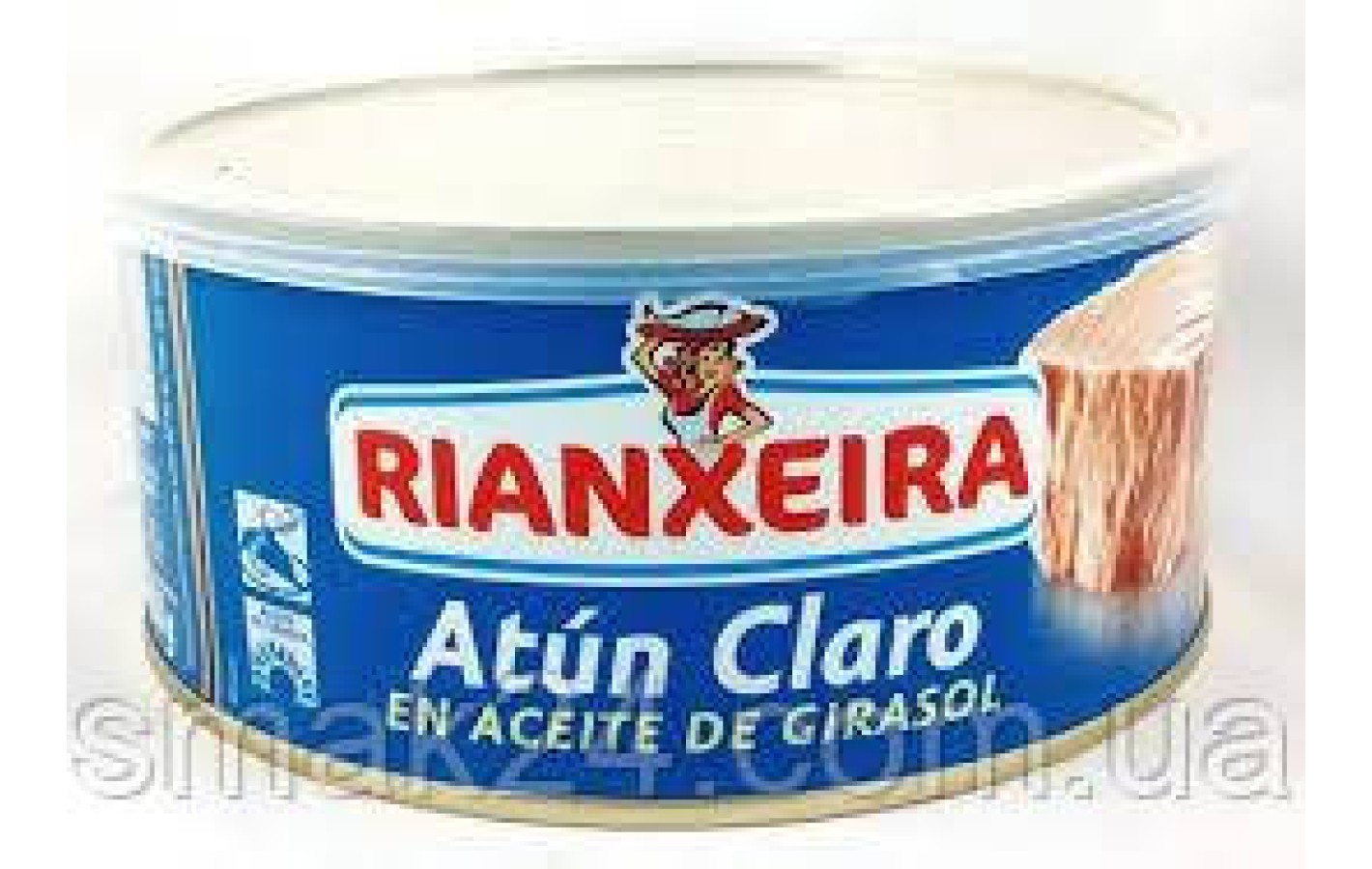 Тунец в подсолнечном масле Rianxeira Atun Claro En Aceite De Girasol 900 г Испания
