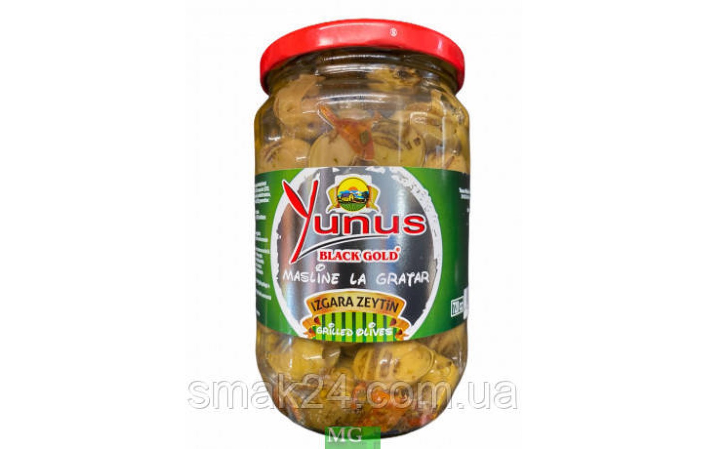Оливки на гриле Yunus 670/430г