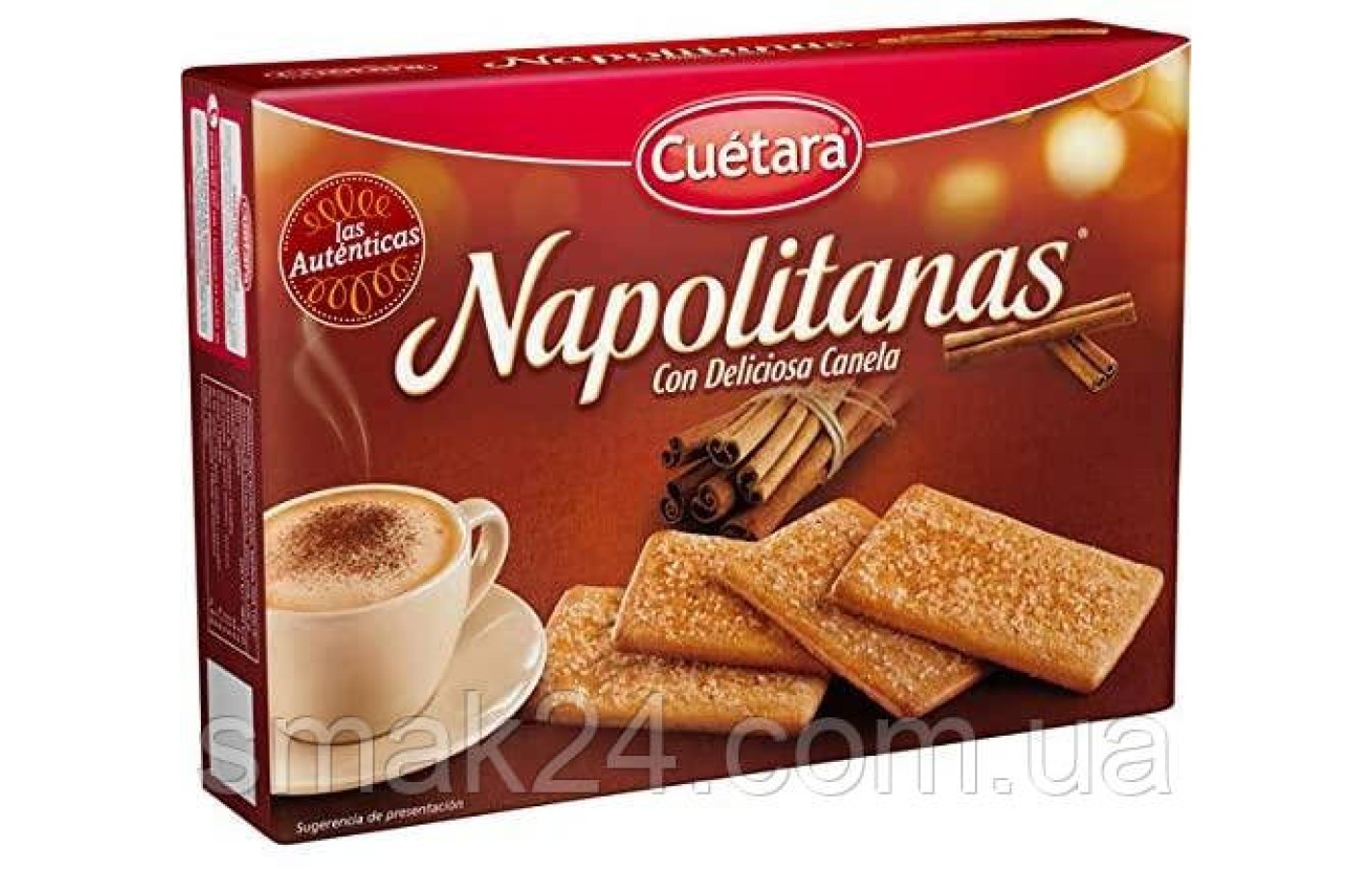 Хрустке печиво з корицею Napolitanas Cuetara 500г Іспанія