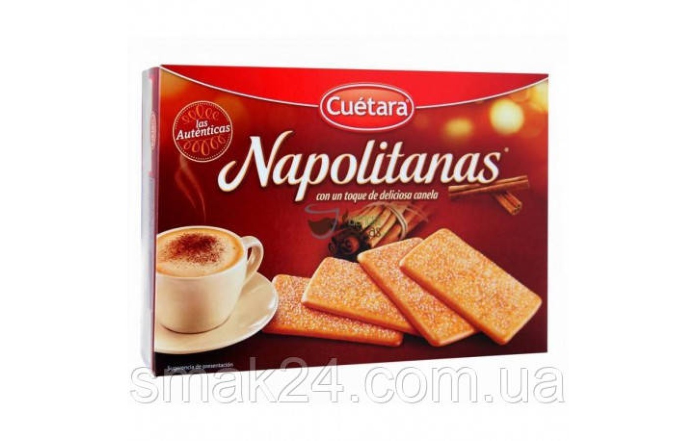 Хрустке печиво з корицею Napolitanas Cuetara 500г Іспанія