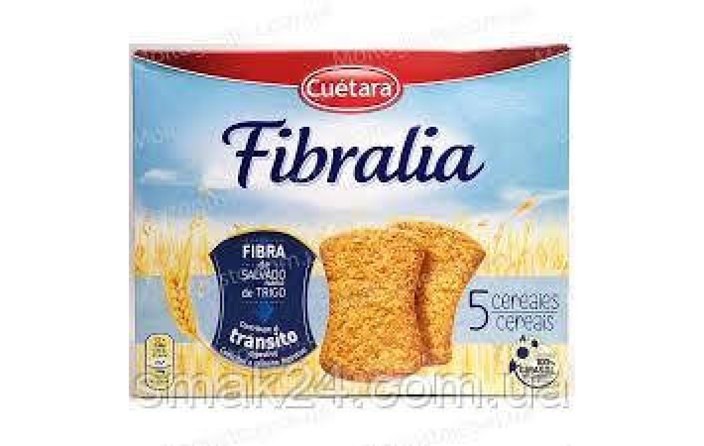 Зернове печиво 5 злаків Fibralia Cuetara 500 г Іспанія