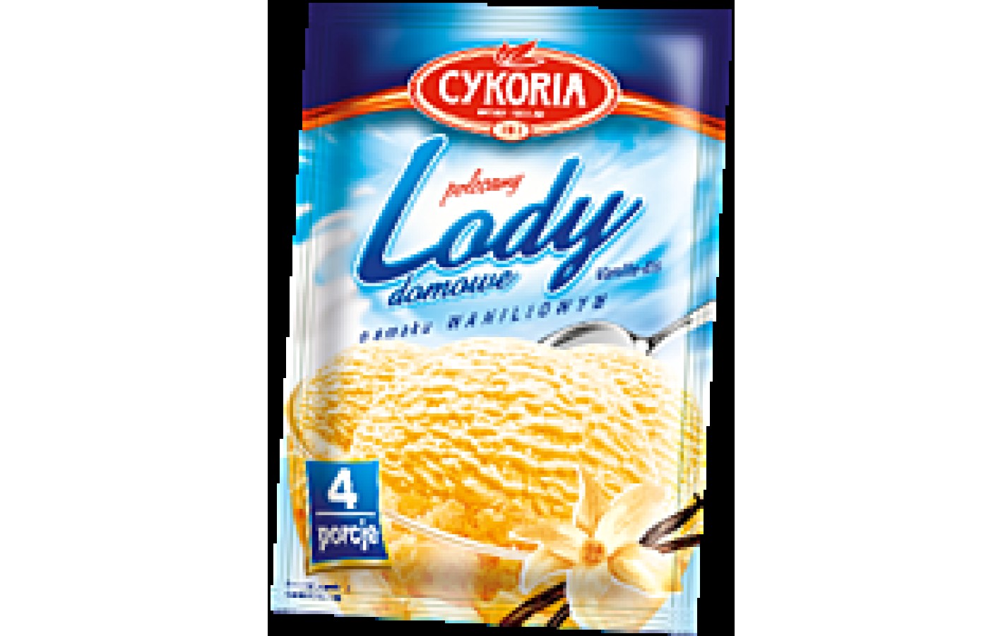 Морозиво сухе з ванільним смаком Cykoria Польща 60 г (4 порції)