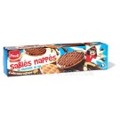 Печенье хрустящее Biscuits Poult покрытое молочным шоколадом, 200 г Франция