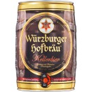 Пиво светлое нефильтрованное Wurzburger Kellerbier 5.4% 5л Германия