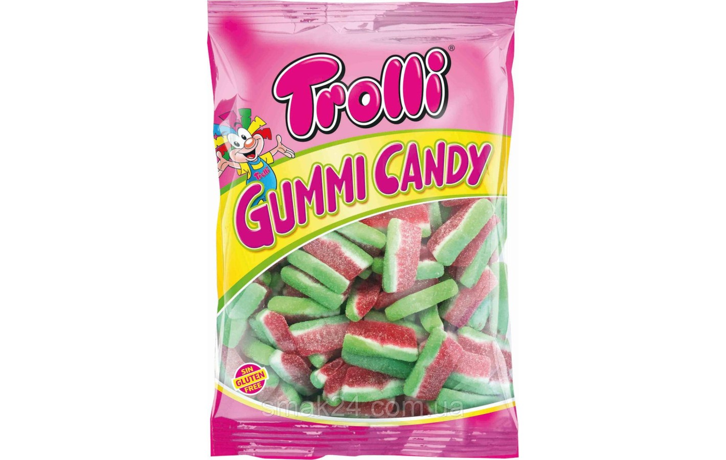 Желейні цукерки без глютену Trolli Морські кавун Німеччина 1кг