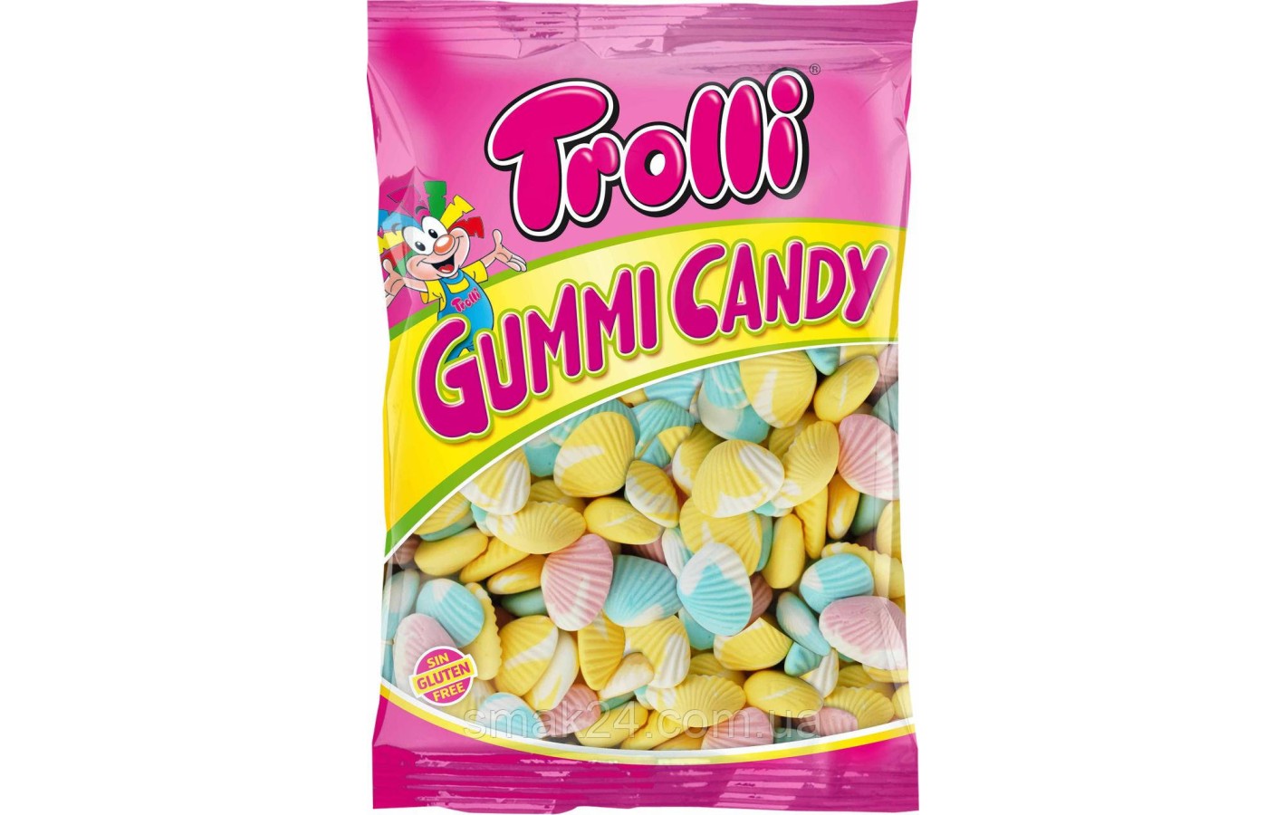 Желейні цукерки без глютену Trolli Морські черепашки Німеччина 1кг