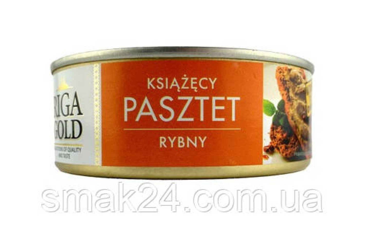 Паштет копченый рыбный Riga Gold  pasztet rybny 240 г Латвия