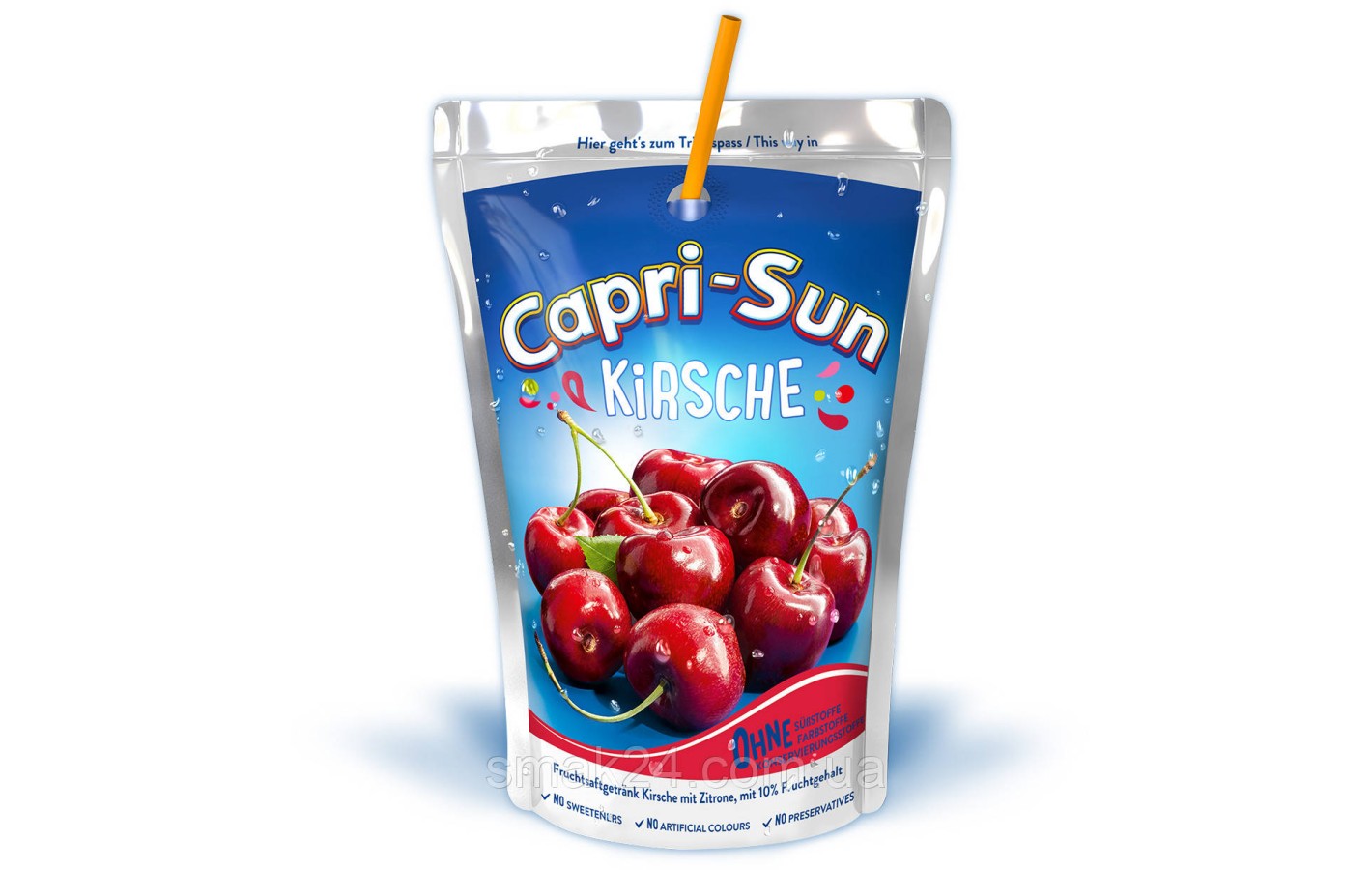 Сік Capri-Sun Kirsche , вишня 200 мл Німеччина