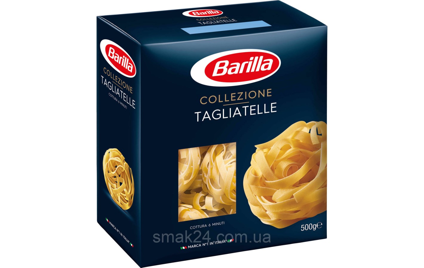 Макаронные изделия БЕЗ ЯИЦ Barilla Collezione Fettuccine (гнезда) Италия 500г