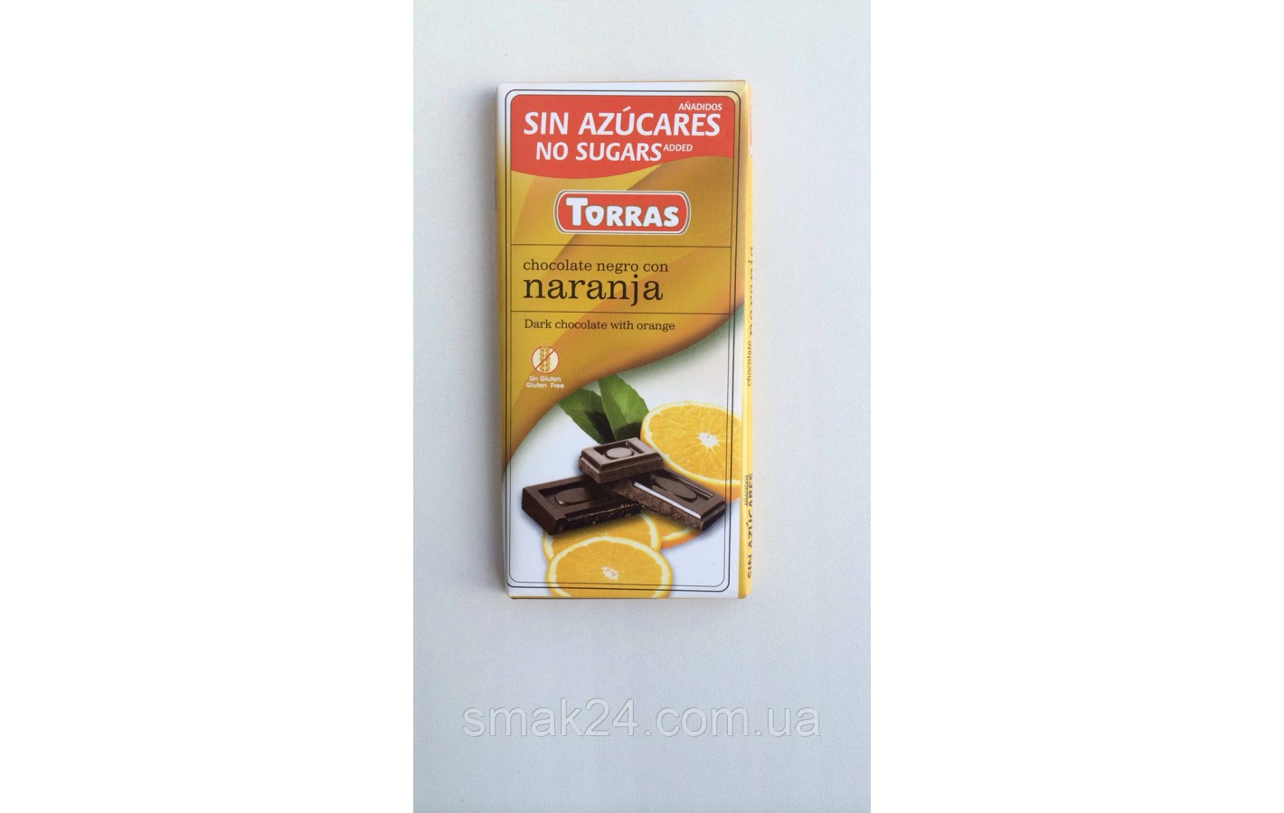 Шоколад без сахара и глютена Torras Испания 75г