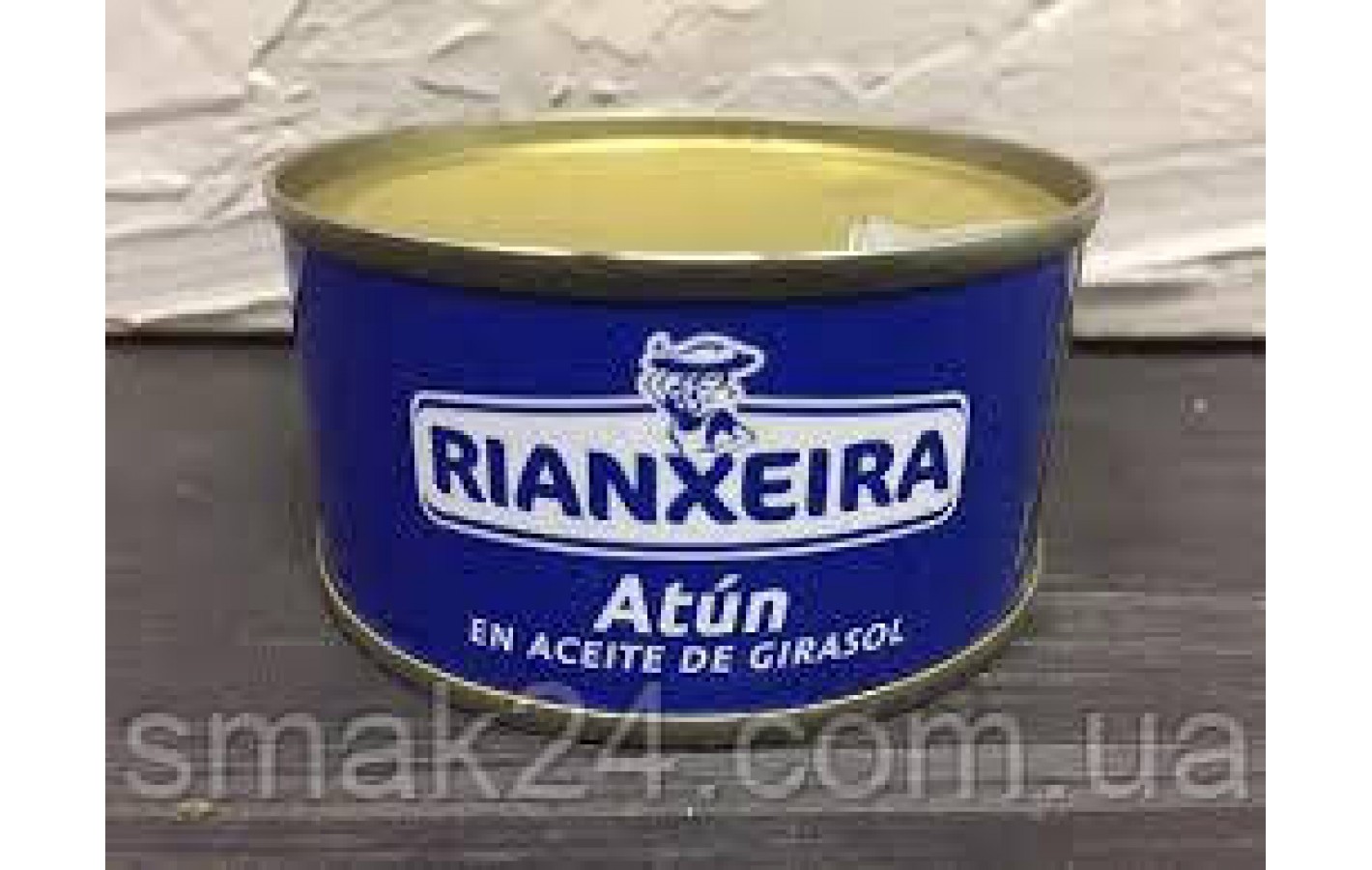Тунець у соняшниковій олії Rianxeira Atun Claro En Aceite De Girasol (6x80г) 480г Іспанія