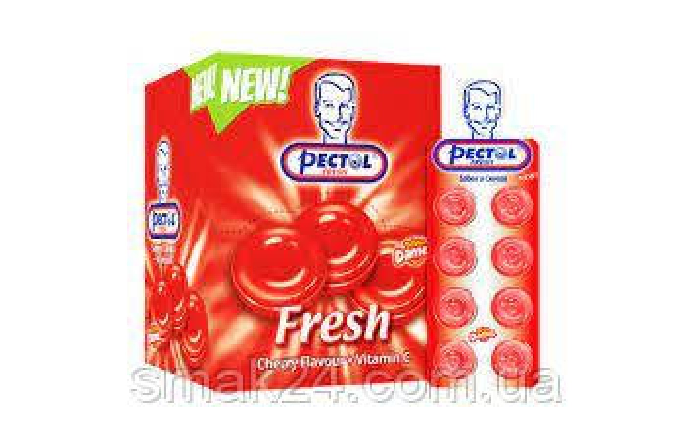 Льодяники Вишня+вітамін З Pectol Cherry Flavour + Vitamin C Damel 20г Іспанія