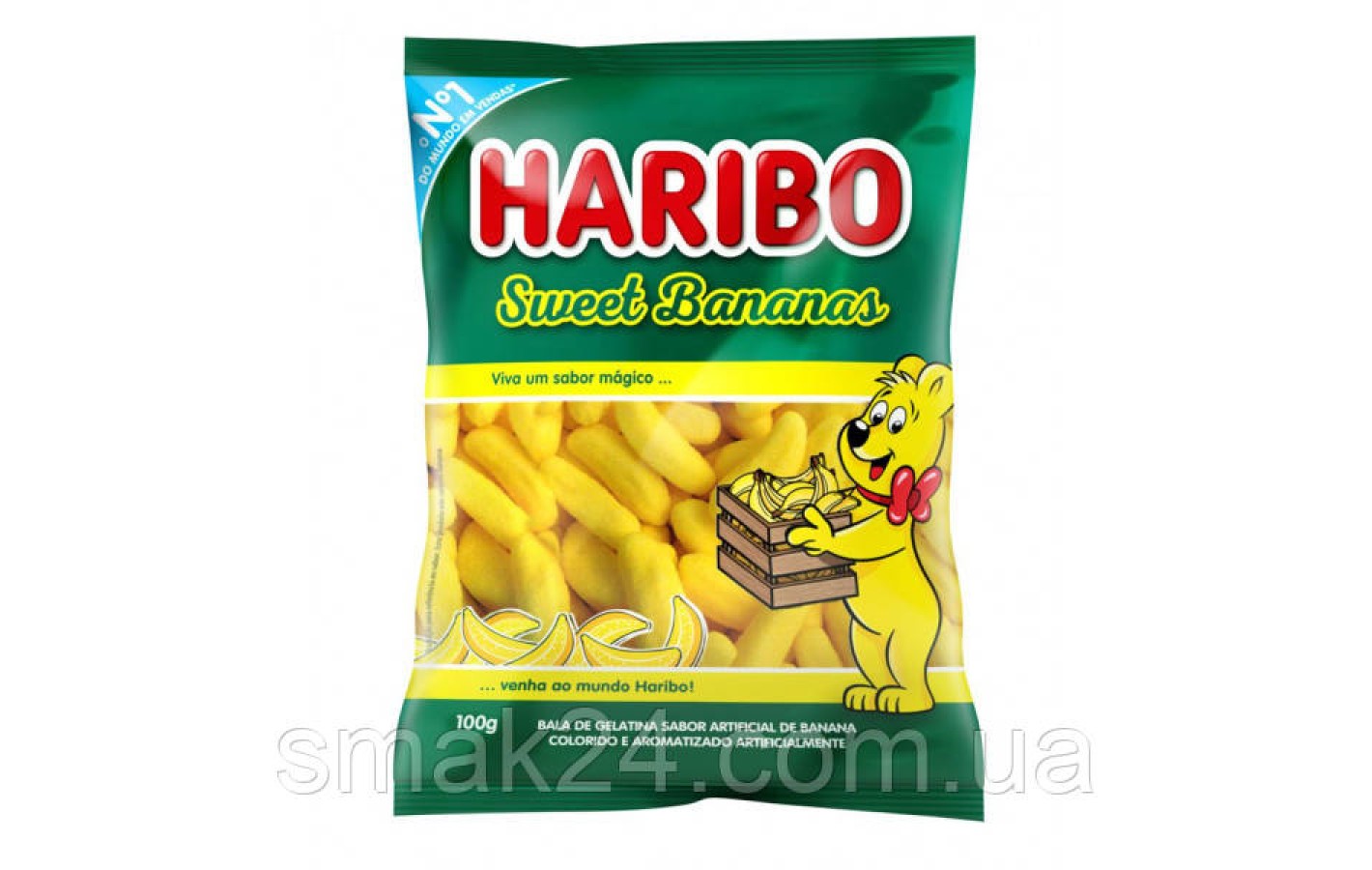 Желейні цукерки Haribo Sweet Bananas Німеччина 90г