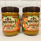 Арахисовая паста без глютена Monterico Crunchy 500г Испания