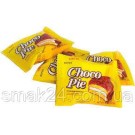 Печенье (Пирожное) шоколадное Choco Pie LOTTE Чоко пай Банан (12шт) 336г Ю.Корея