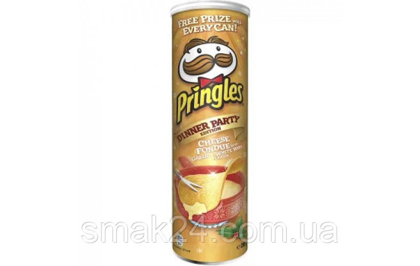 Чіпси Сирне Фондю з Часником і Білим Вином Pringles CHEESE FONDUE WITH GARLICK & WHITE WINE 200 г