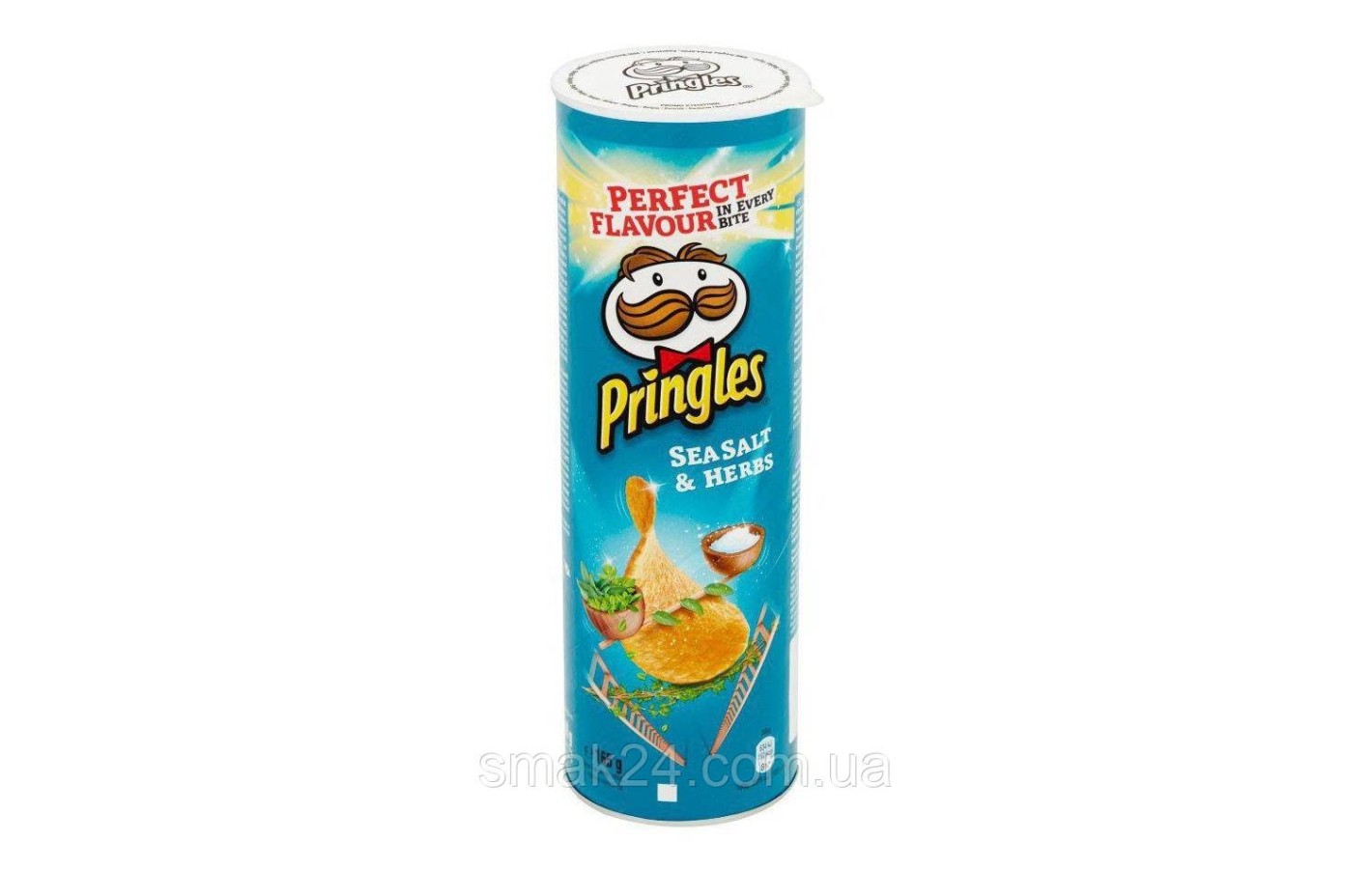 Чіпси з морською сіллю і травами Pringles Sea Salt & Herbs , 165 г