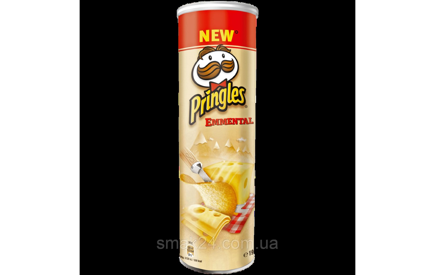 Чипсы с сыром Pringles Emmental , 165г