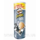 Чипсы морская соль и черный перец  Pringles sea salt and black pepper 165г