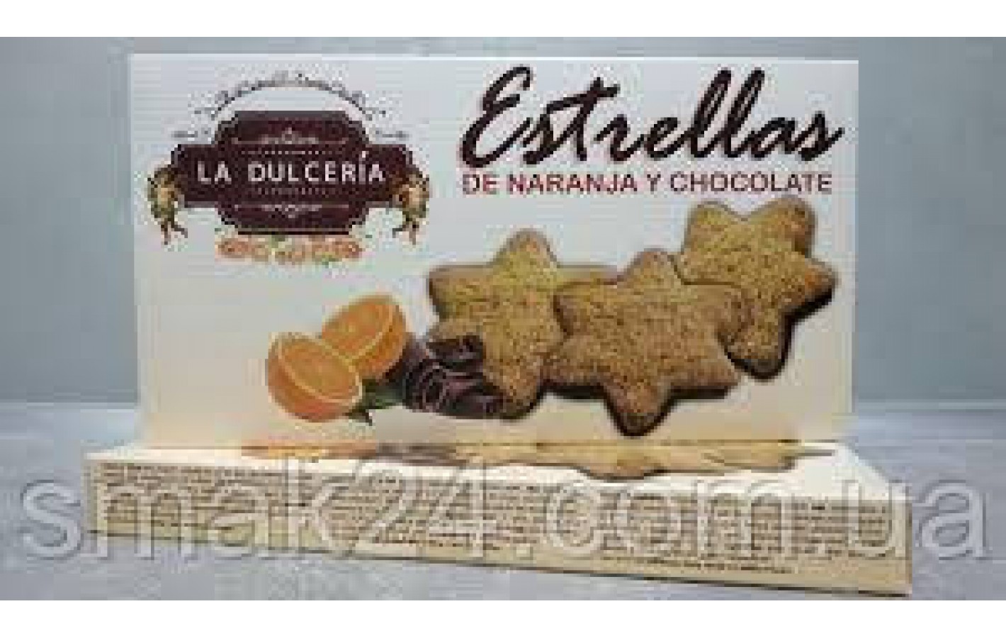 Пісочне печиво з апельсином і шоколадом Estrellas La Dulceria, 100 г Іспанія