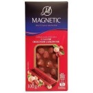 Шоколад молочний з цільним лісовим горіхом Magnetic Czekolada Mleczna z Orzechami 100г Польща