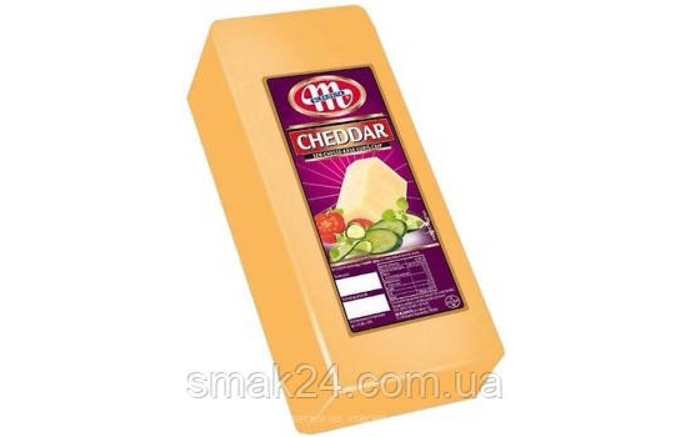 Сыр  Cheddar MLEKOVITA, 50%  Польша