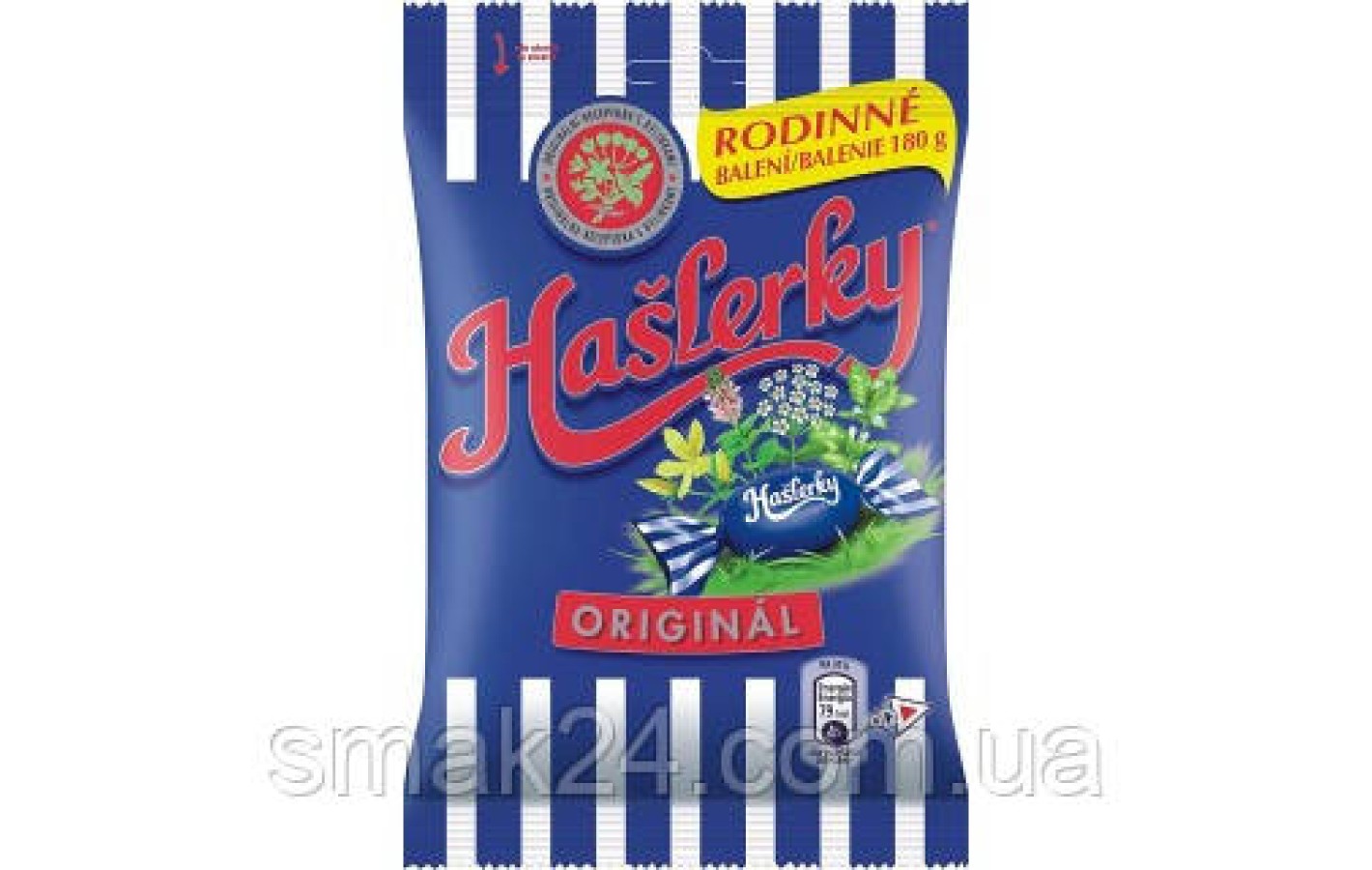 Леденцы на травах Haslerky ORIGINAL Nestlé 90г Чехия