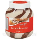 Шоколадный крем (паста )Duo-Schoko Creme Jeden Tag Германия 750г